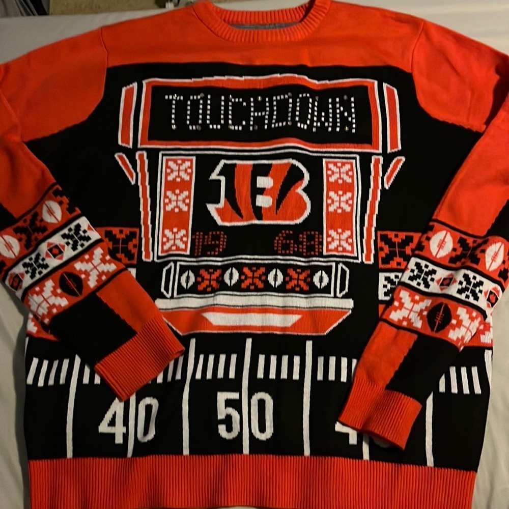 Cincinnati Bengals Christmas Sweater